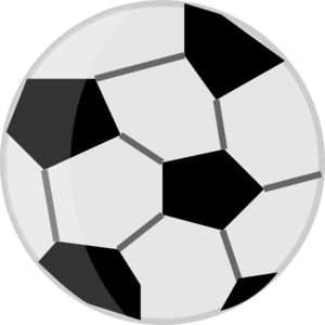 300x300 Soccer Ball Clip Art