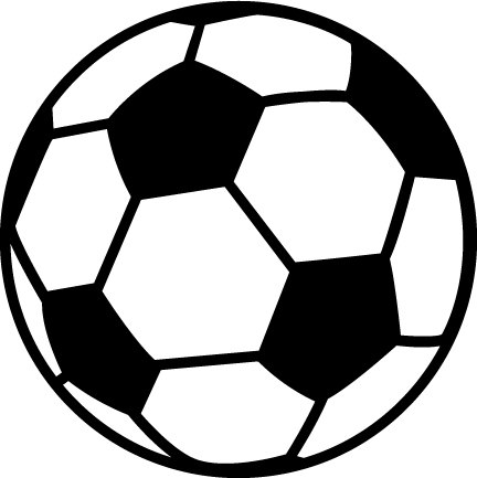 432x433 Clip Art Soccer Ball