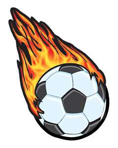 240x300 Flaming Soccer Ball Clip Art