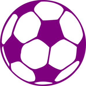 297x299 Purple Soccer Ball Clip Art