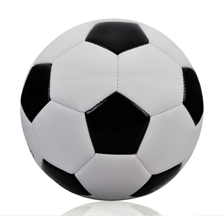 739x712 Hot Sale Classic Black White Standard Soccer Ball Size 5 Training