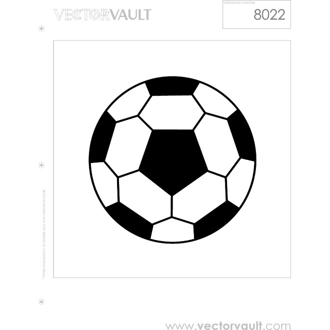 660x660 Soccer Ball Classic Vector Image Free Vectors Ui Download