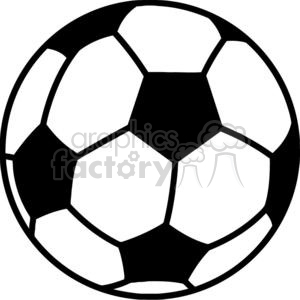 300x300 Royalty Free Soccer Ball 379681 Vector Clip Art Image