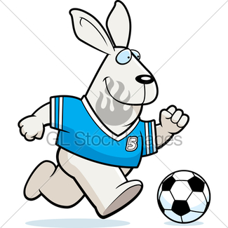 325x325 Cartoon Pig Soccer Gl Stock Images