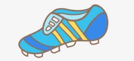 272x125 Soccer Cleats Soccer Cleat Clip Art Stock Vector Shoes The Ball 4