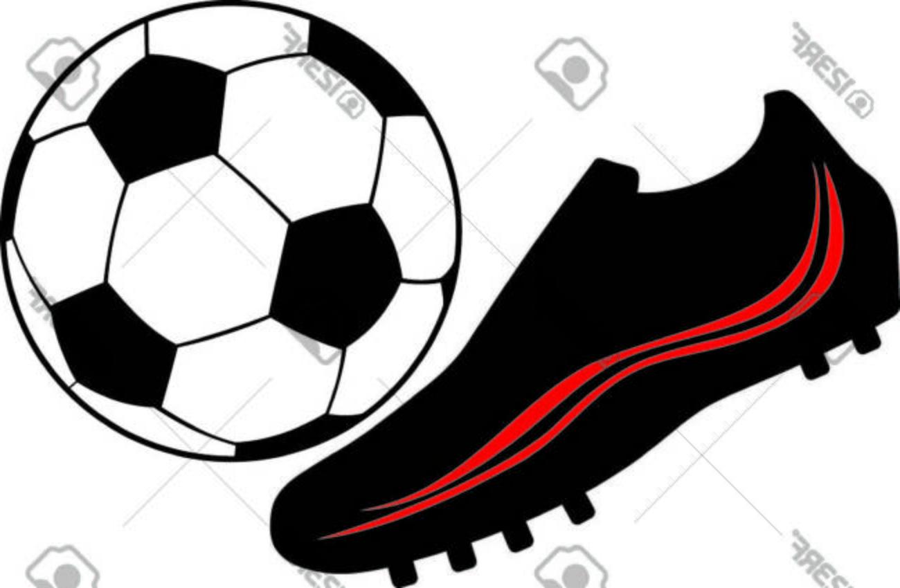 1300x850 Top Soccer Shoes The Ball Stock Photo Cdr