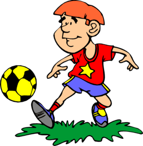 294x300 Soccer Player Clip Art