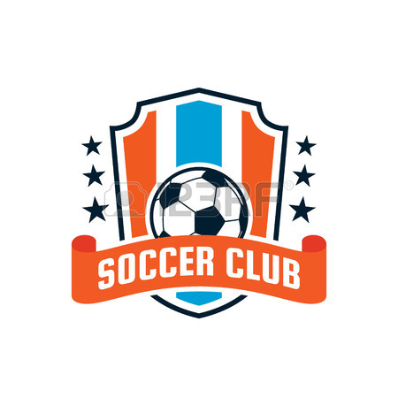 450x450 Football Badge Logo Template Design,soccer Team,vector