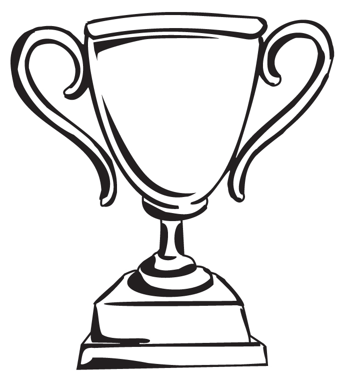 686x760 Trophy Winner Clip Art Image