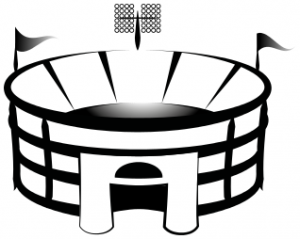 300x239 Stadium Clip Art Download