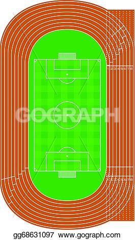 265x470 Soccer And Track Clipart