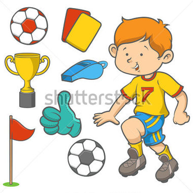 380x380 Dribbling A Soccer Ball Clip Art