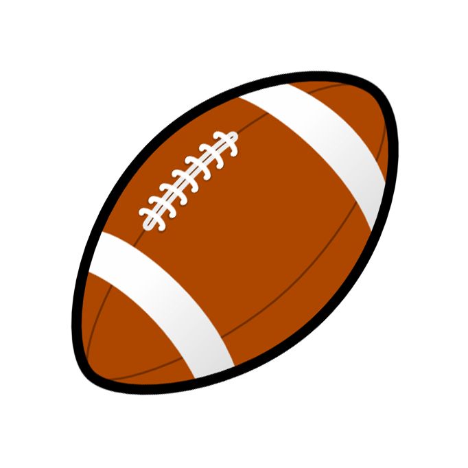 682x682 Football Game Clipart