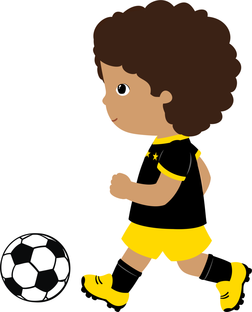 870x1080 Boy With Soccer Trophy Clip Art