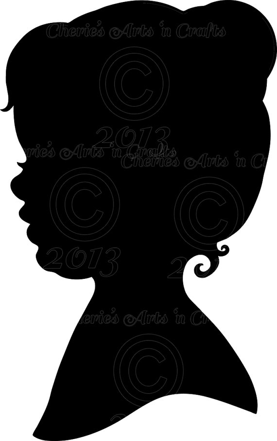 570x906 Little Girls Soccer Clipart Silhouette