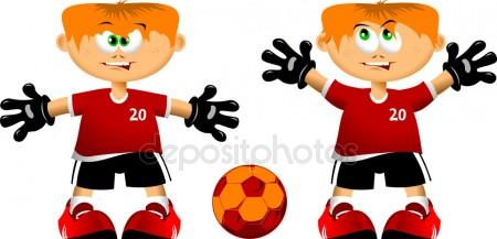 450x217 Goalkeeper Stock Vectors, Royalty Free Goalkeeper Illustrations