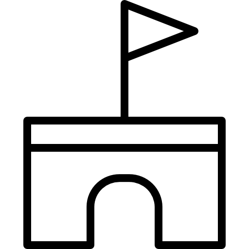 512x512 Arch, Soccer, Goal, Frontal View, Goals, Perspective, Play