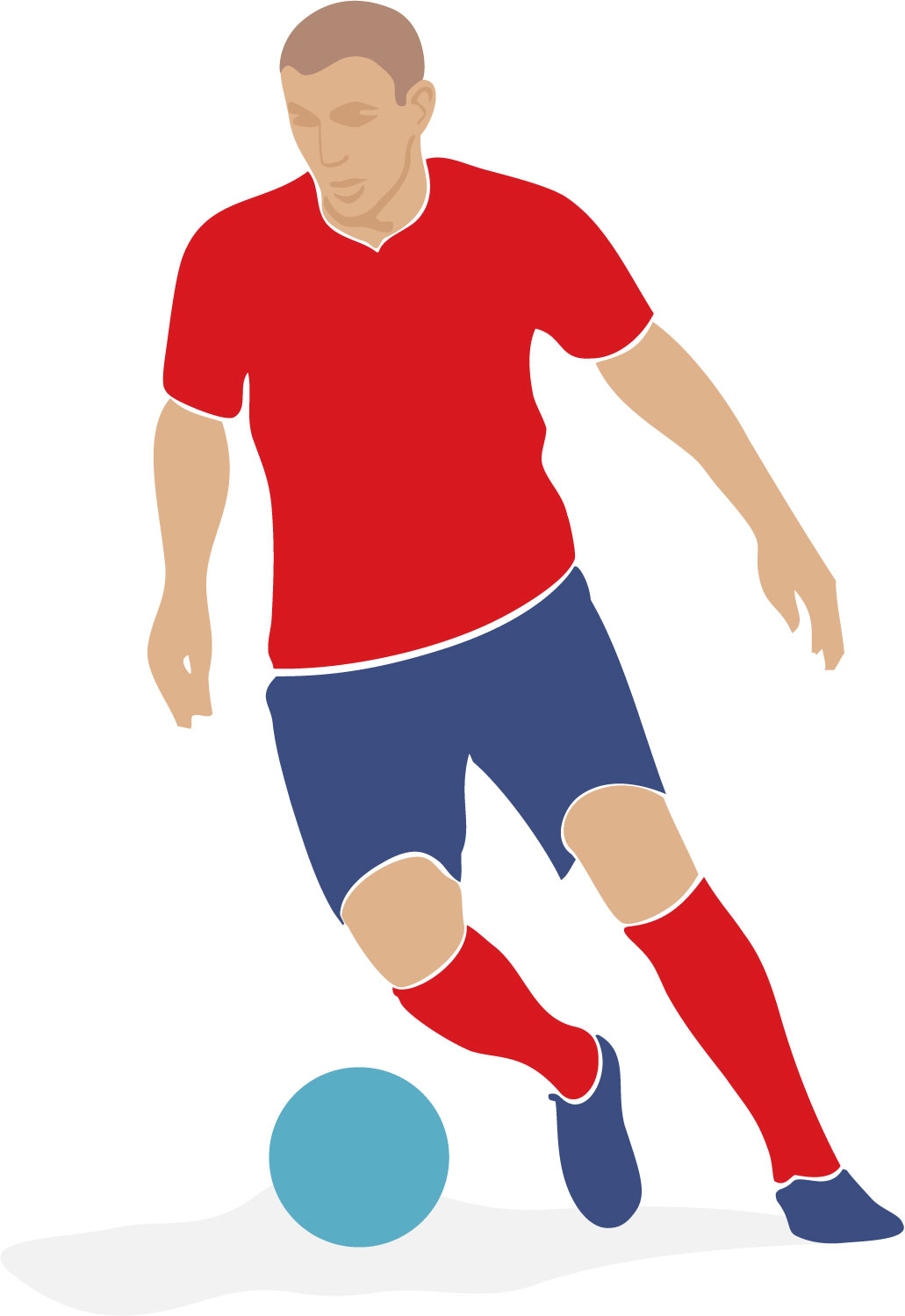 1031x1500 Clipart Soccer Player