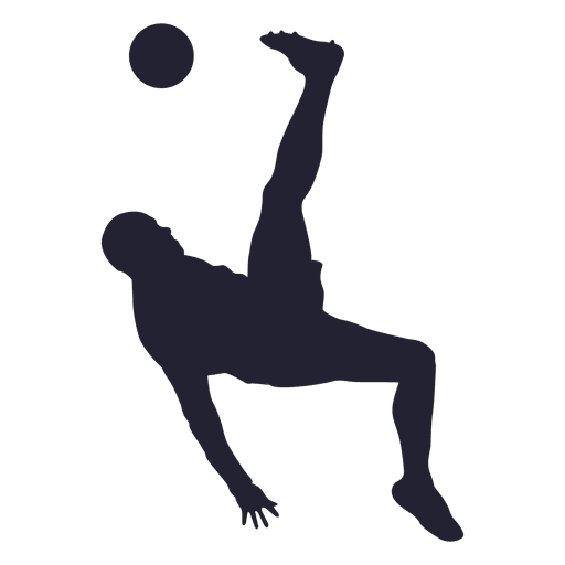 512x512 20 Soccer Player Silhouettes