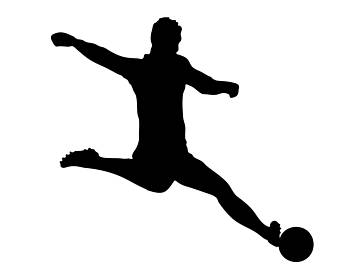 340x270 Soccer Player Svg Etsy