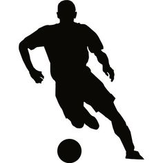 236x236 Soccer Player Silhouette
