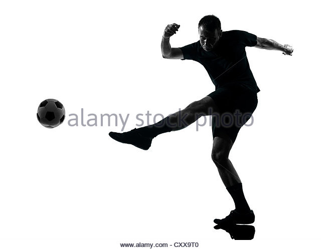 640x499 Silhouette Football Player Football Stock Photos Amp Silhouette