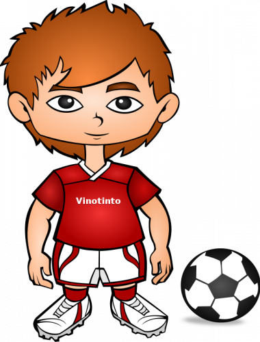 380x500 Free Cartoon Soccer Player Clip Art