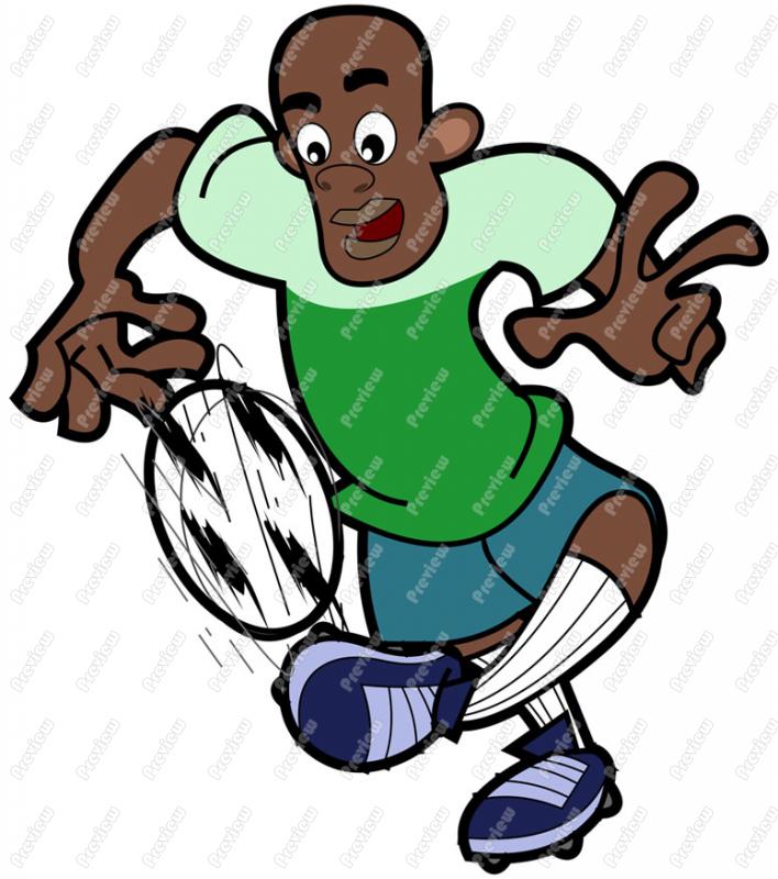 708x800 Black Soccer Player Clip Art
