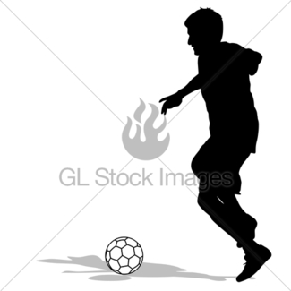325x325 Soccer Football Player Illustration Gl Stock Images