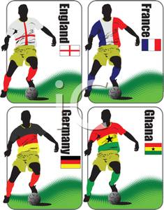235x300 Set Of World Cup Soccer Team Cards