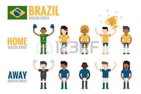 450x300 Soccer Jersey Icons Royalty Free Cliparts, Vectors, And Stock