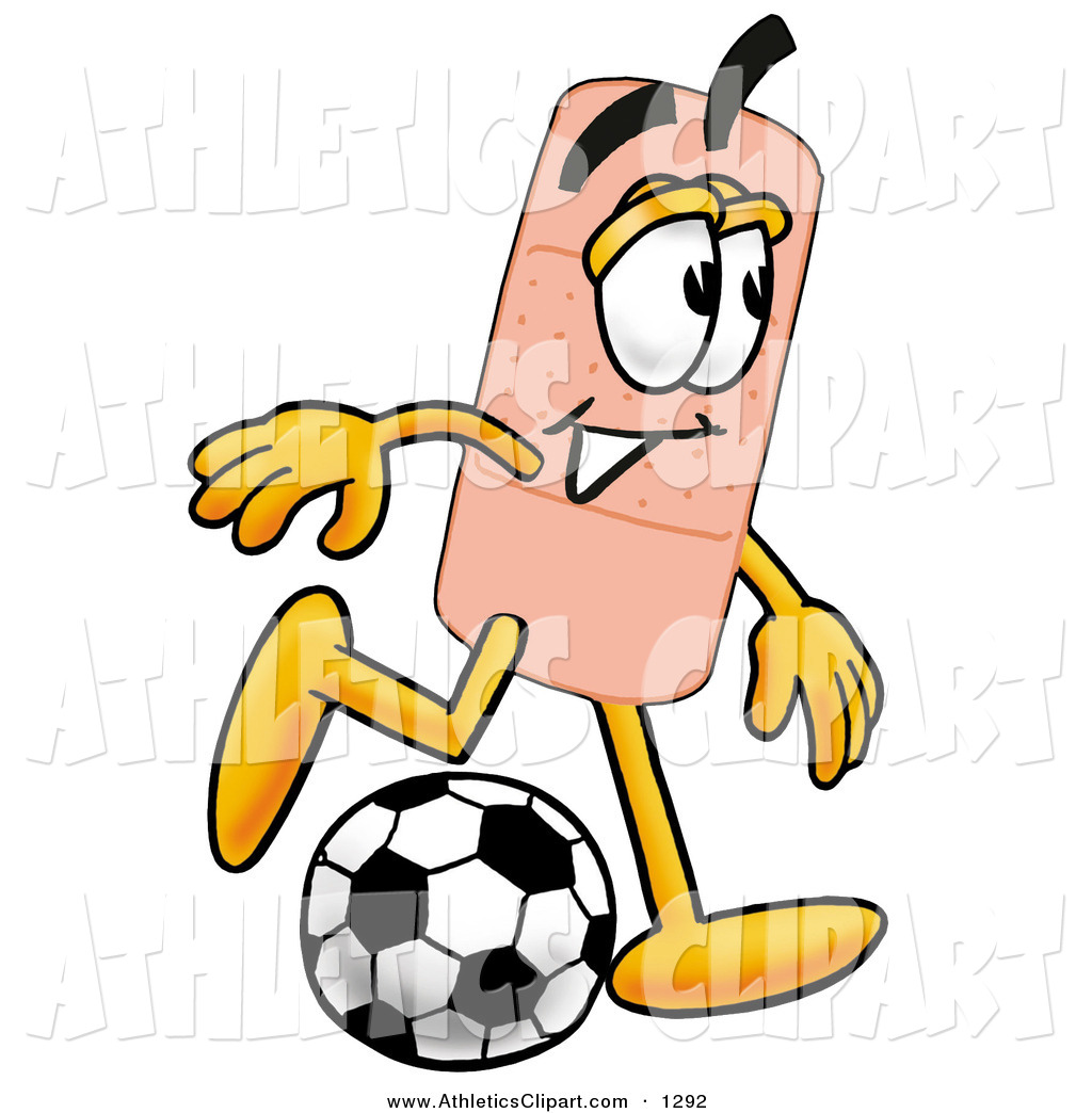 1024x1044 Clip Art Of A Sporty Bandaid Bandage Mascot Cartoon Character