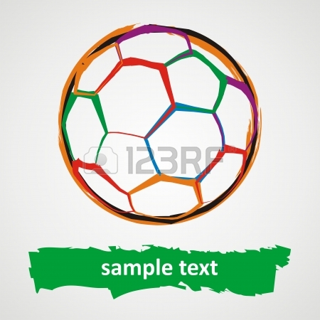 450x450 Fire Soccer Ball Logo Royalty Free Cliparts, Vectors, And Stock