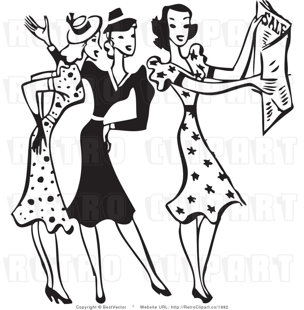 1024x1044 Dress Clipart Retro