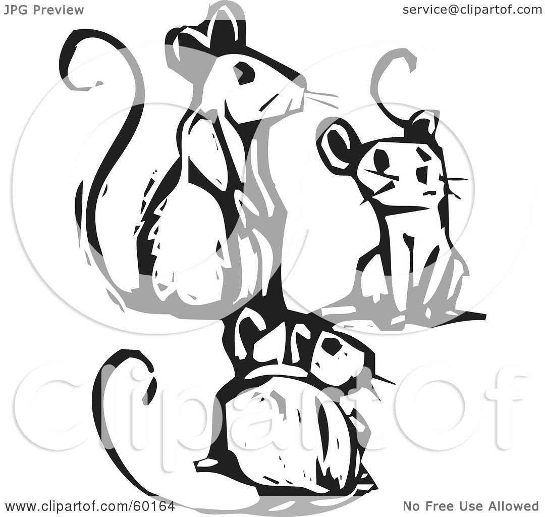 1080x1024 Royalty Free (Rf) Clipart Illustration Of A Group Of Three
