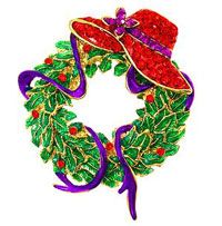 200x203 Red Hat Society Christmas Clip Art