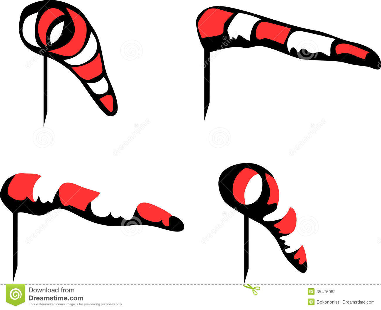 1300x1058 Wind Sock Clipart