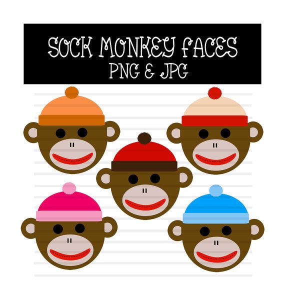 570x570 Graphics For Sock Monkey Face Graphics