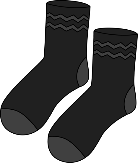 467x550 Pair Of Black Socks Clip Art Clipart Panda