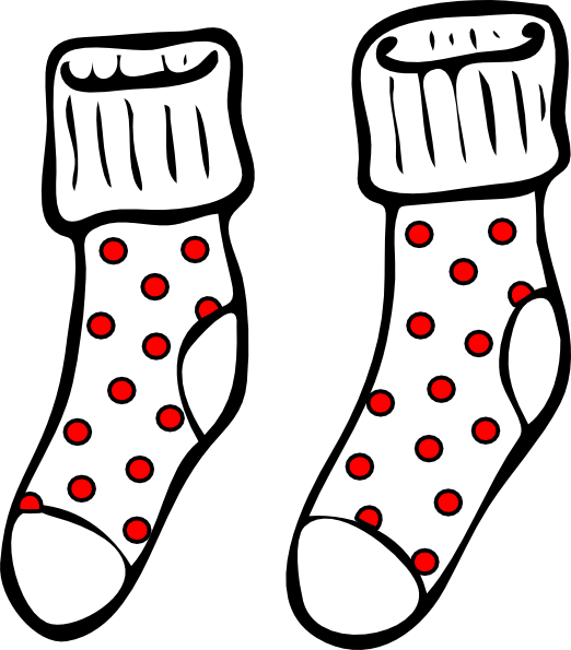 522x595 Sock Clipart