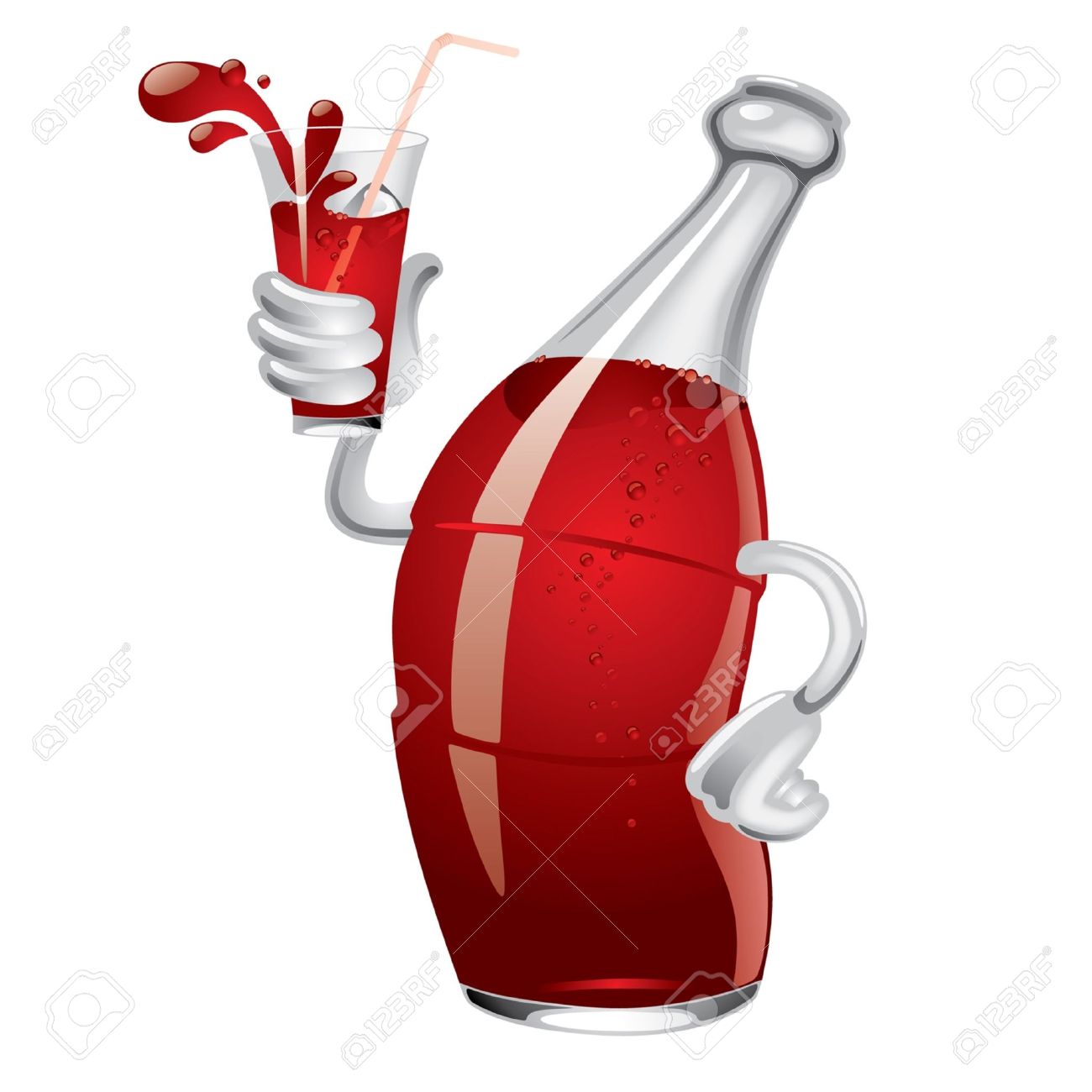 1300x1300 Juice Clipart Glass Soda