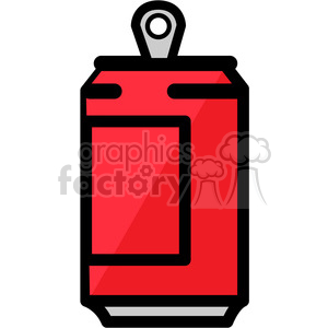 300x300 Royalty Free Red Soda Can Icon 398227 Vector Clip Art Image