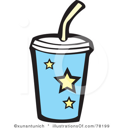 400x420 Soda Clipart Blue