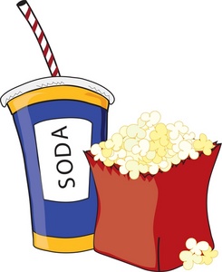 245x300 Popcorn And Soda Clipart