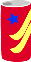 128x250 Picnic Clip Art, Soda Pop Soft Drink Graphics