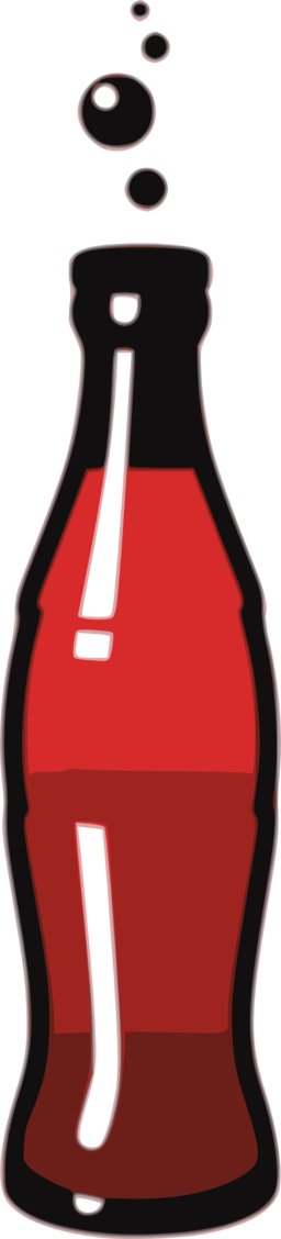 256x1128 Bottle Clipart Soda Can