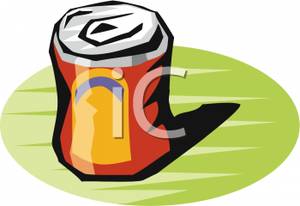 300x206 Dented Can Of Soda