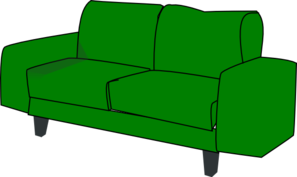 297x177 Green Sofa Couch Clip Art