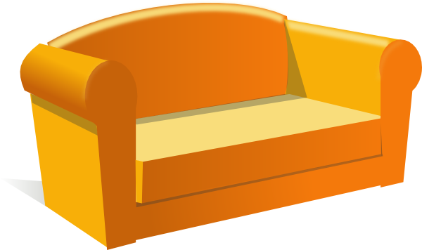 600x356 Sofa Clip Art
