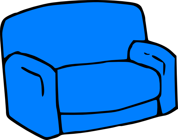 600x473 Sofa Clipart Free
